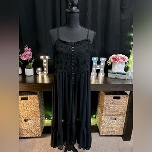Sheer maxi cover up